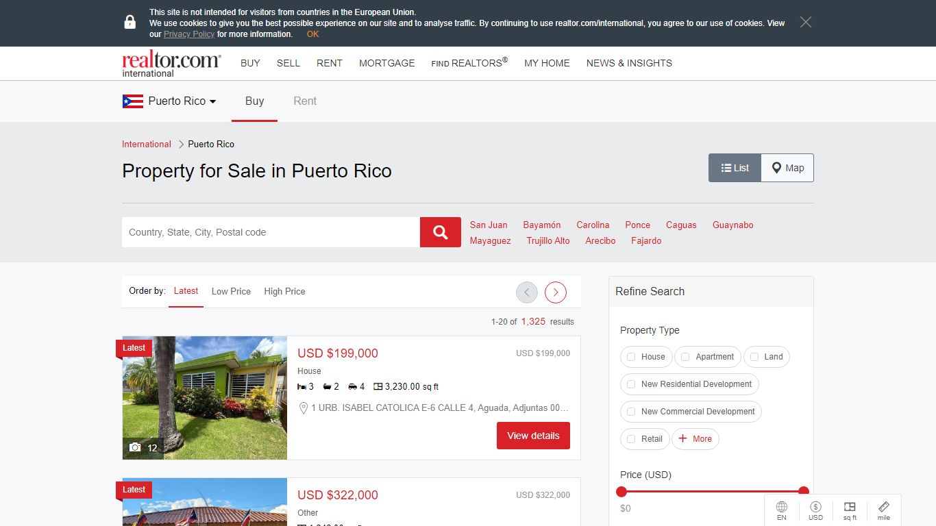 Property for Sale in Puerto Rico - realtor.com